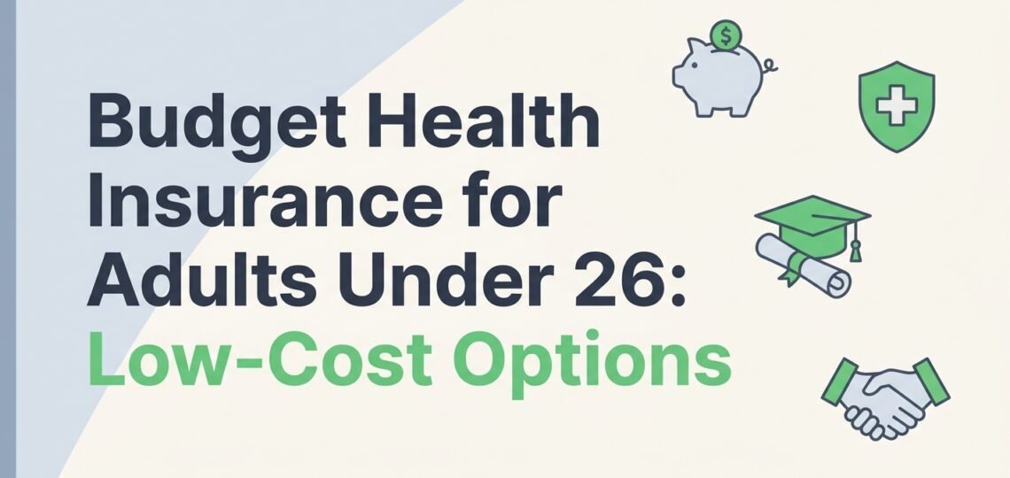 Budget Health Insurance for Adults Under 26: Low-Cost Options