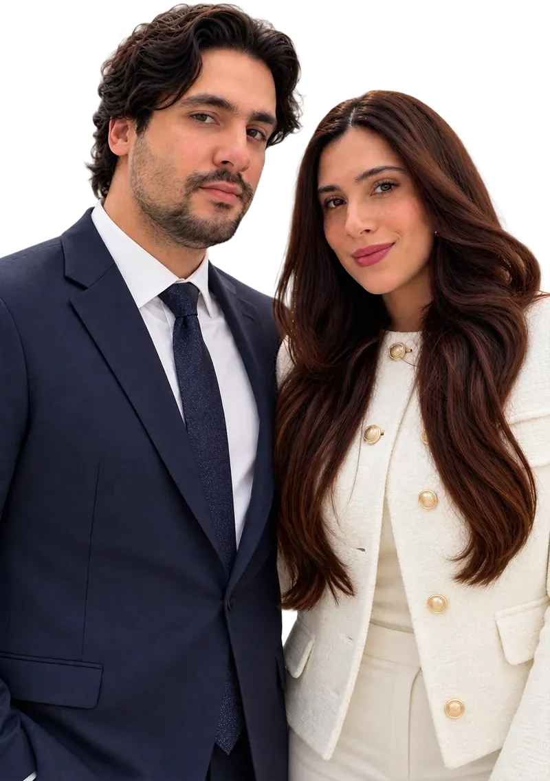 Alexandra Araujo and Henry Osorio, insurance advisors at Insurance2All